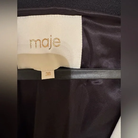 Maje "Visala" Tweed-Effect Matching Set - Picture 10 of 14